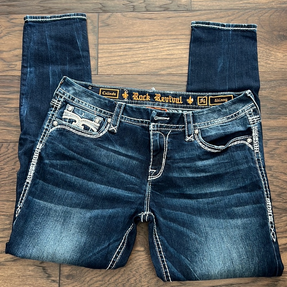 Rock revival skinny jeans